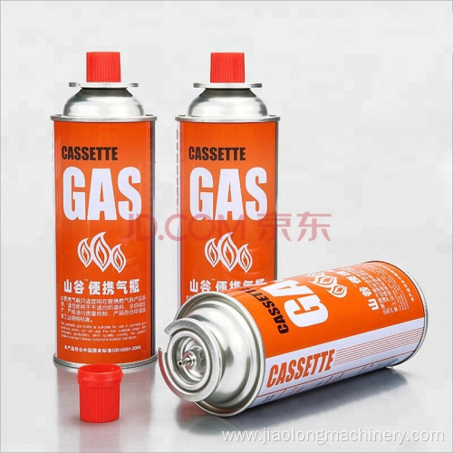 Top selling automatic aerosol cone making machine for Cassette Gas tin can making production line